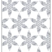 Printable Flower Geometric Pattern Coloring Page 05 45 printable flower geometric pattern coloring page 05