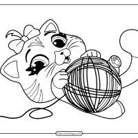 free printable 44 cats pilou pdf coloring pages