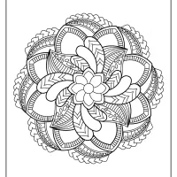 free printable adult floral mandala coloring page 65