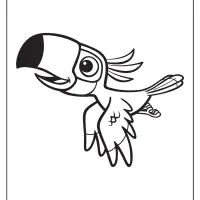 free printable animals bird pdf coloring pages 01