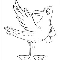 free printable animals bird pdf coloring pages 10