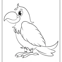 free printable animals bird pdf coloring pages 12