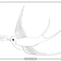 free printable animals bird pdf coloring pages 27