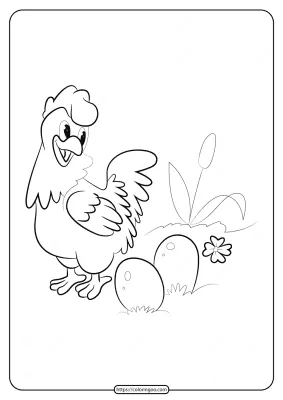 Free Printable Animals Bird Pdf Coloring Pages 28