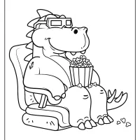 free printable animals dinosaur coloring pages 01