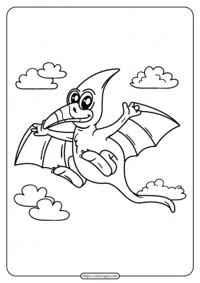 Free Printable Animals Dinosaur Coloring Pages 03