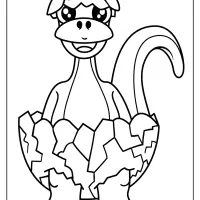 free printable animals dinosaur coloring pages 04