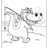 free printable animals dinosaur coloring pages 08