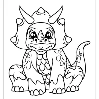 free printable animals dinosaur coloring pages 18