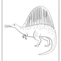 free printable animals dinosaur coloring pages 27