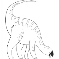free printable animals dinosaur coloring pages 33