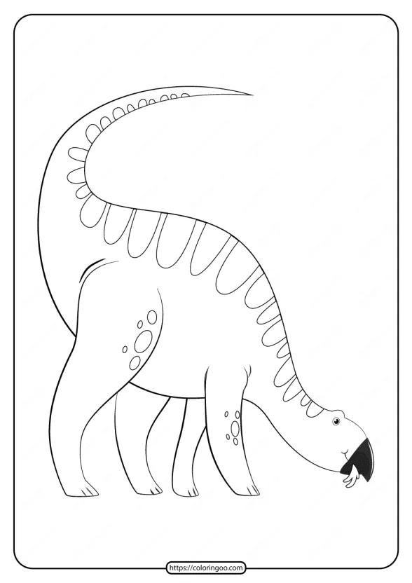 Free Printable Animals Dinosaur Coloring Pages 33 1 free printable animals dinosaur coloring pages 33