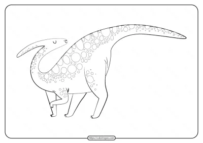 Free Printable Animals Dinosaur Coloring Pages 34