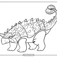 free printable animals dinosaur coloring pages 39