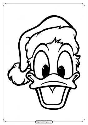 Free Printable Donald Duck Pdf Coloring Page 19