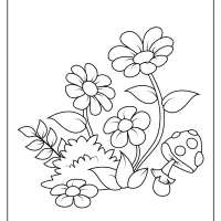 free printable flowers pdf coloring pages 01