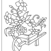 free printable flowers pdf coloring pages 02