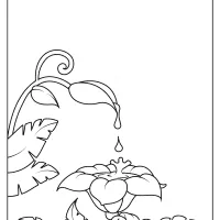 free printable flowers pdf coloring pages 16