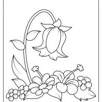 free printable flowers pdf coloring pages 17