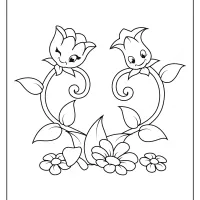 free printable flowers pdf coloring pages 18
