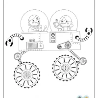 Printable Interesting Spacecraft Pdf Coloring Page 18 free printable interesting spacecraft pdf coloring page
