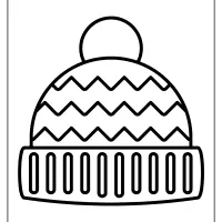 Free Printable Winter Hat Pdf Coloring Page 26 free printable winter hat pdf coloring page
