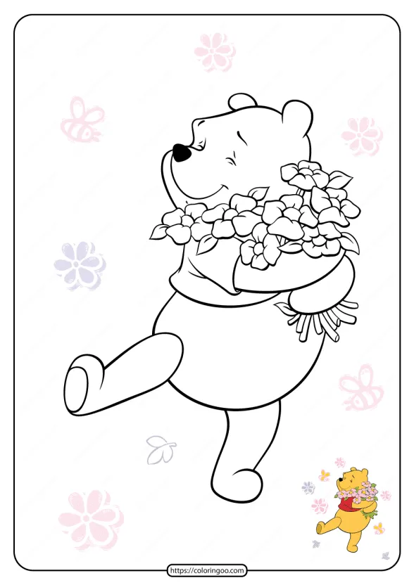 Printable Winnie the Pooh Pdf Coloring Pages 11 1 printable winnie the pooh pdf coloring pages 11