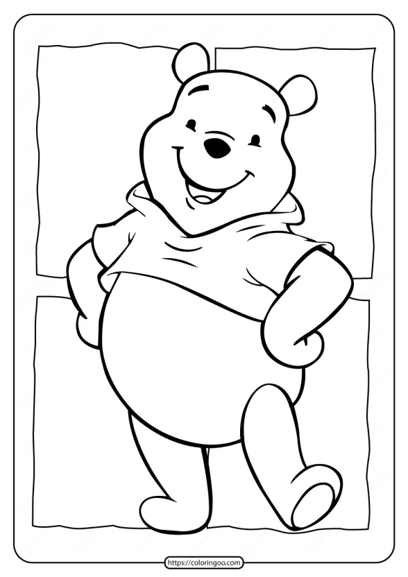 Printable Winnie the Pooh Pdf Coloring Pages 15 1 printable winnie the pooh pdf coloring pages 15
