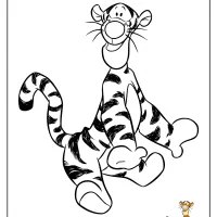 printable winnie the pooh tigger coloring pages