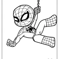 cute spiderman coloring pages for kids