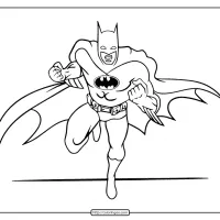 free printable batman coloring pages