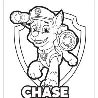Free Printable Paw Patrol Chase Coloring Pages 43 free printable paw patrol chase coloring pages