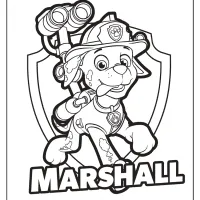 Free Printable Paw Patrol Marshall Coloring Pages 42 free printable paw patrol marshall coloring pages
