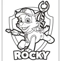 Free Printable Paw Patrol Rocky Coloring Pages 36 free printable paw patrol rocky coloring pages