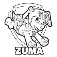Free Printable Paw Patrol Zuma Coloring Pages 45 free printable paw patrol zuma coloring pages