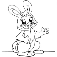 free printable rabbit coloring pages for girls