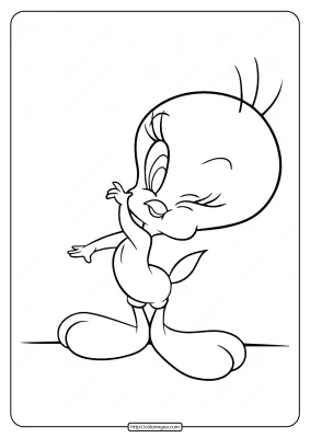 Free Printable Tweety Coloring Pages