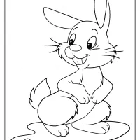 free rabbit coloring pages