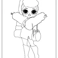 lol surprise omg ausmalbilder lady diva