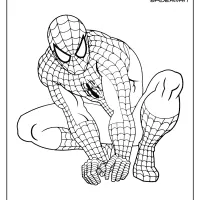 marvel hero spiderman pdf coloring pages