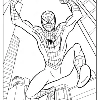 marvel spiderman free printable coloring pages