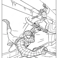 marvel spiderman pdf coloring pages