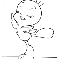 Printable Cute Tweety Bird Coloring Pages 36 printable cute tweety bird coloring pages
