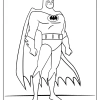 printable dc superhero batman coloring pages