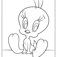 Printable Sitting Tweety Coloring Pages 40 printable sitting tweety coloring pages