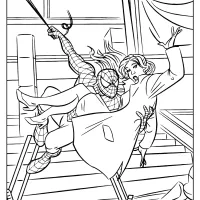 printable spiderman mary jane coloring pages