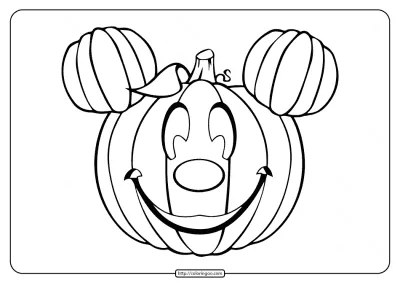 Charming Pumpkins Coloring Pages