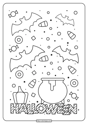 Free Printable Halloween Coloring Pages