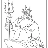 Free Printable King Triton Coloring Pages 16 free printable king triton coloring pages