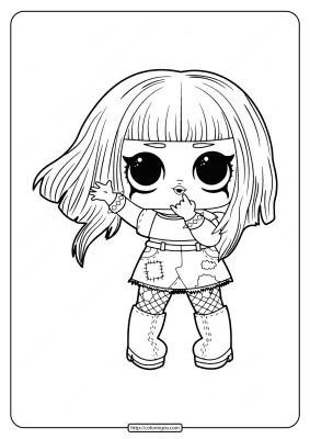 LOL Surprise Dolls Coloring Pages